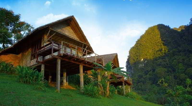 Cliff And River Jungle Hotel Szuratthani Kültér fotó